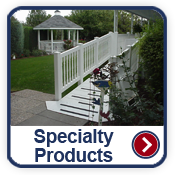 Specialty Products gallery button image. Rochester fence company Minnesota fence company custom projects residential commercial pergollas pergolas arbors arches gazebos mail boxes garden arch gate arch 